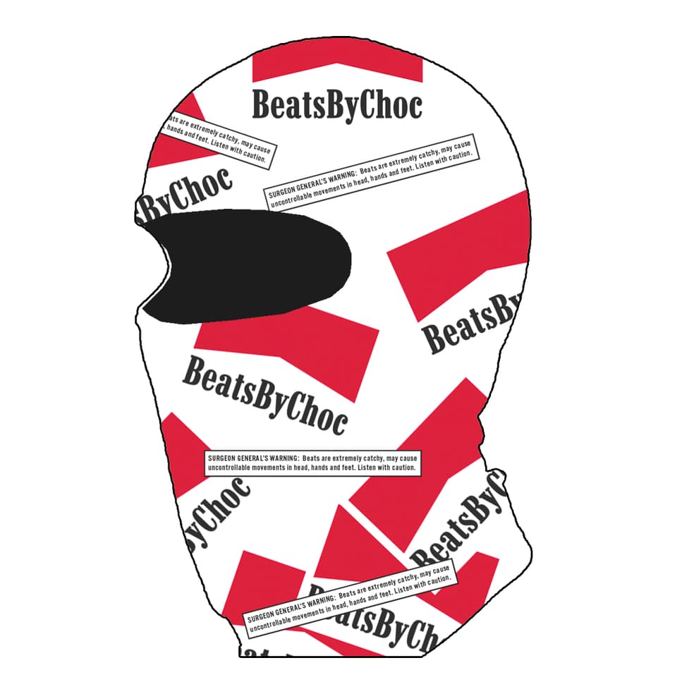 Ski Mask · White Red Marl